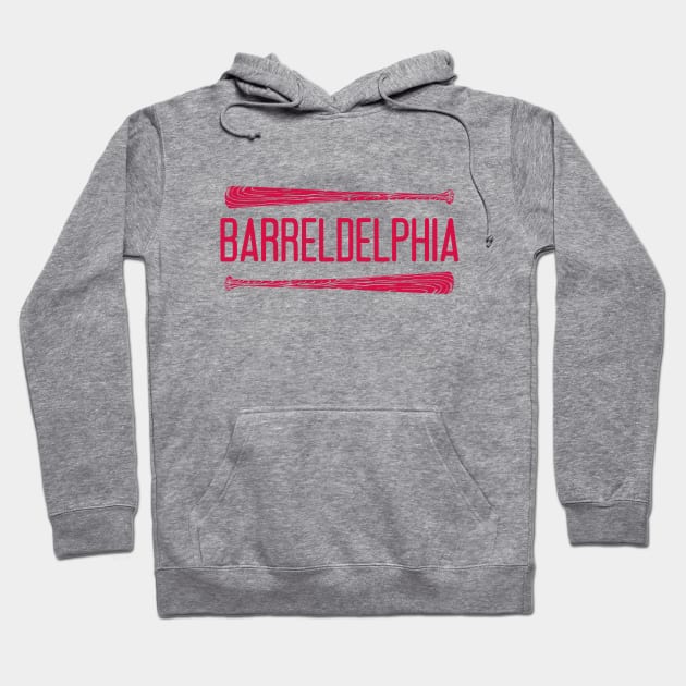 Barreldelphia - White Hoodie by KFig21